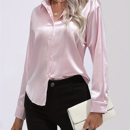Long Sleeve Lapel Shirt
