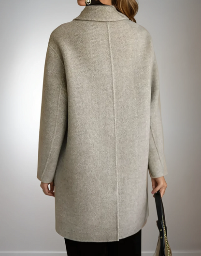 Chic Wool-Blend Coat
