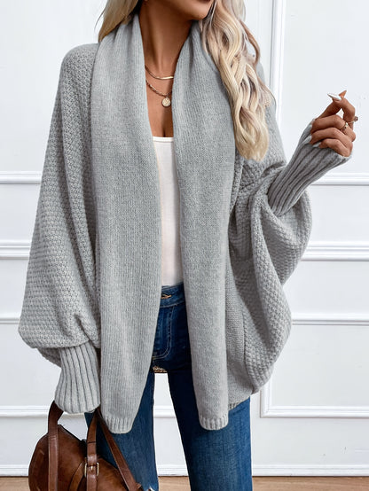 Batwing Sleeve Cardigan Blazer