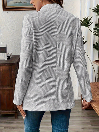 Lightweight Open Front Blazer