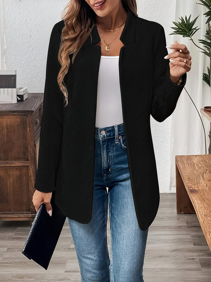 Lightweight Open Front Blazer