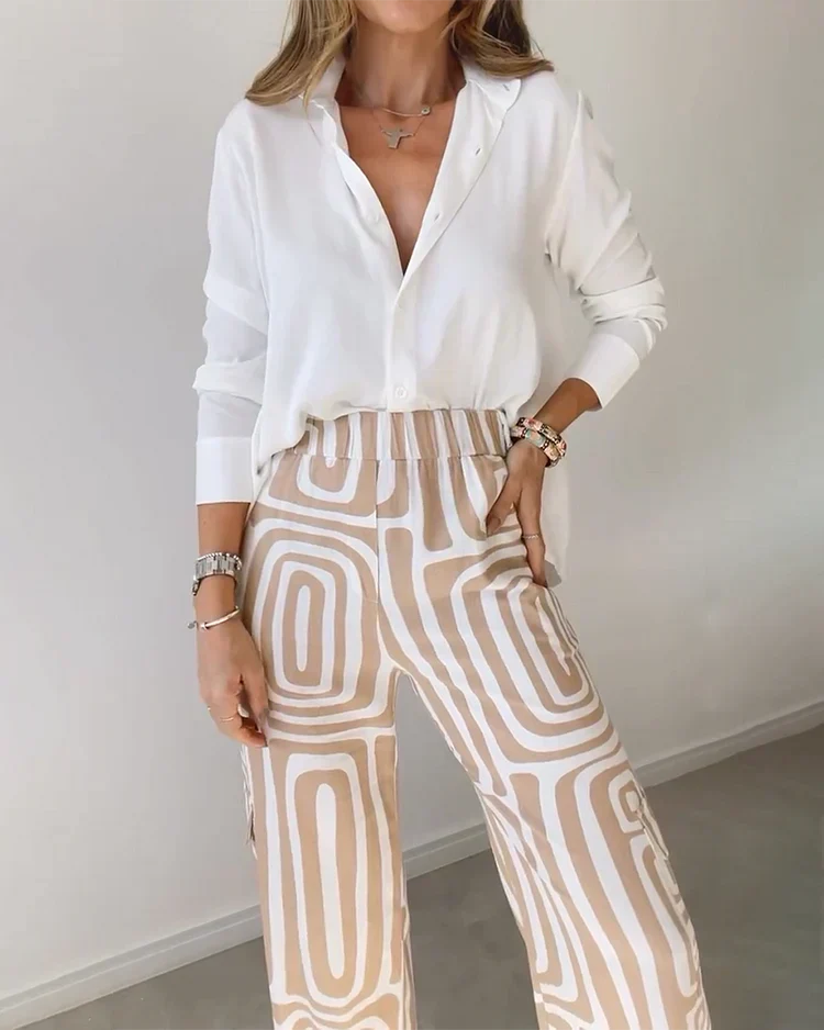 Modern Two-Piece Set
