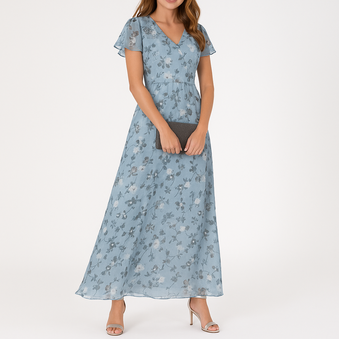 Elegant Belly-Covering Dress
