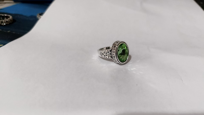 Pandora – Vintage Olive Crystal Ring