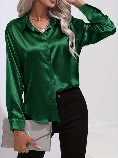 Long Sleeve Lapel Shirt