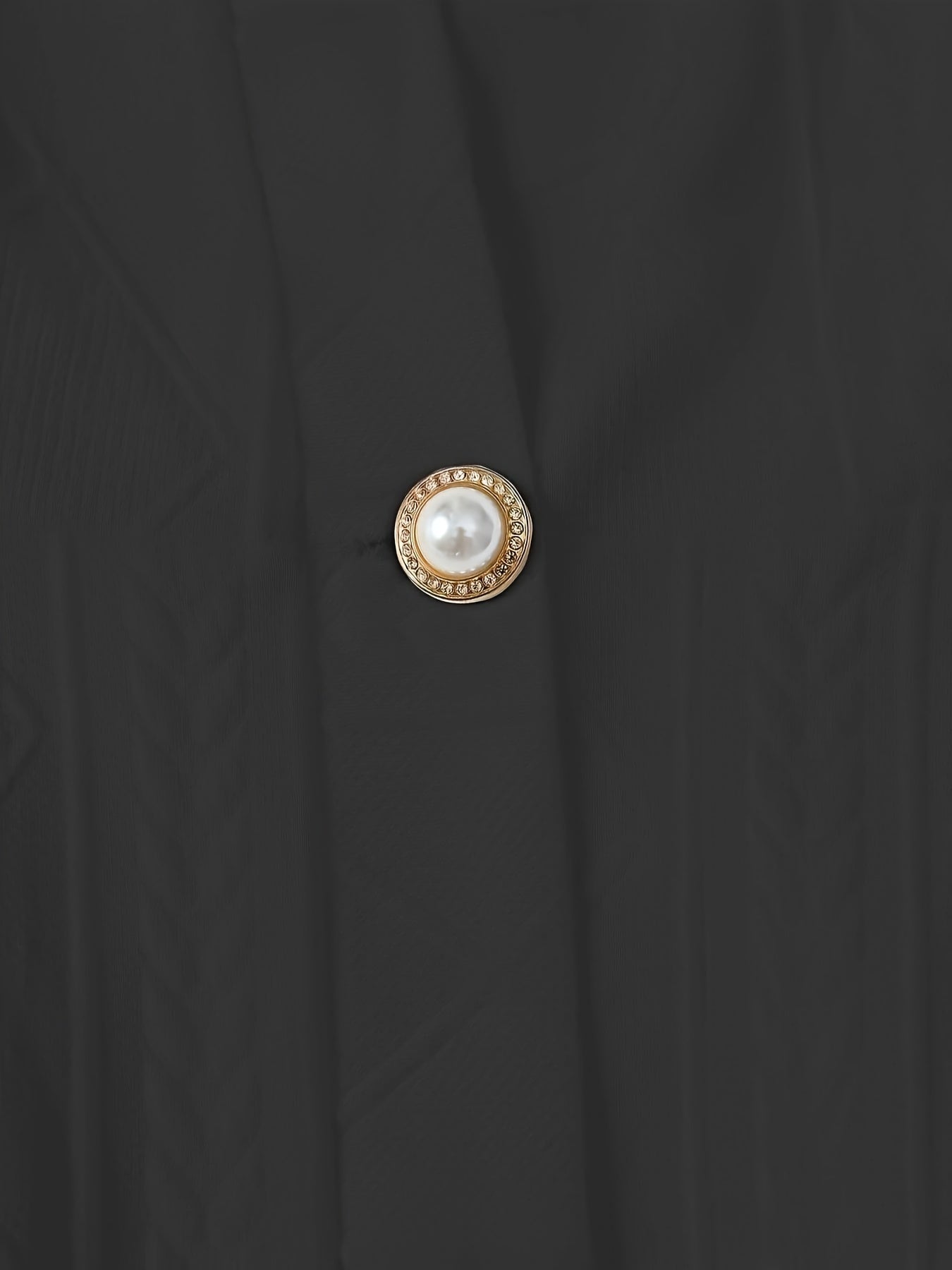 Textured Beaded Button Jacket