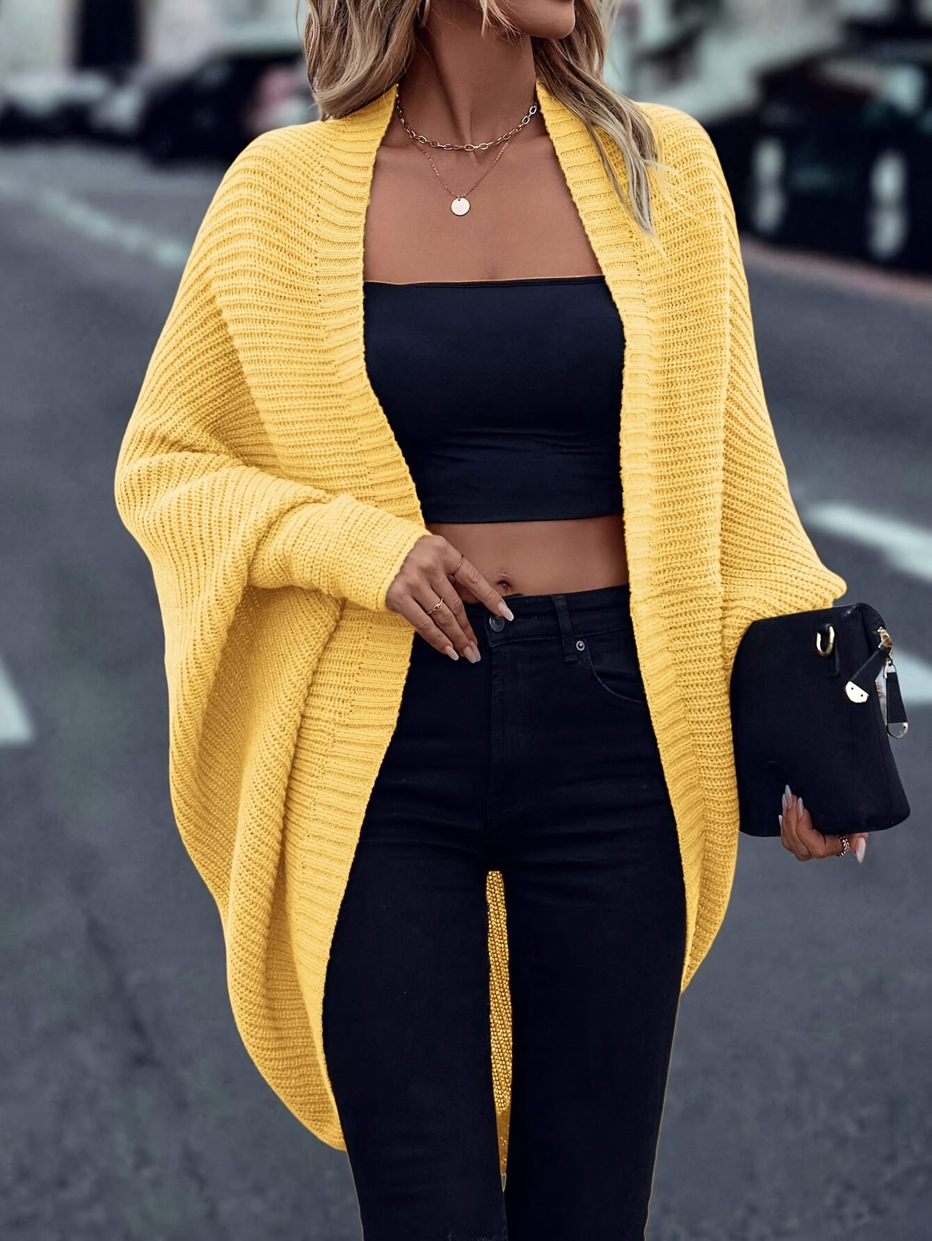 Everyday Open Front Cardigan