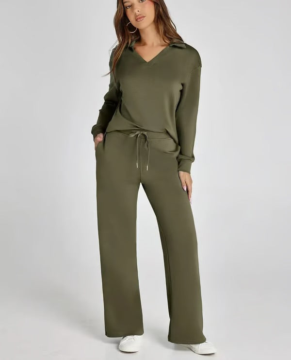 Long Sleeve Two-Piece Set