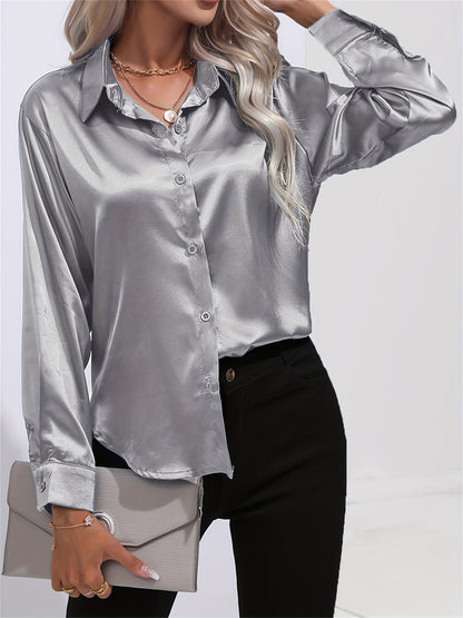 Long Sleeve Lapel Shirt