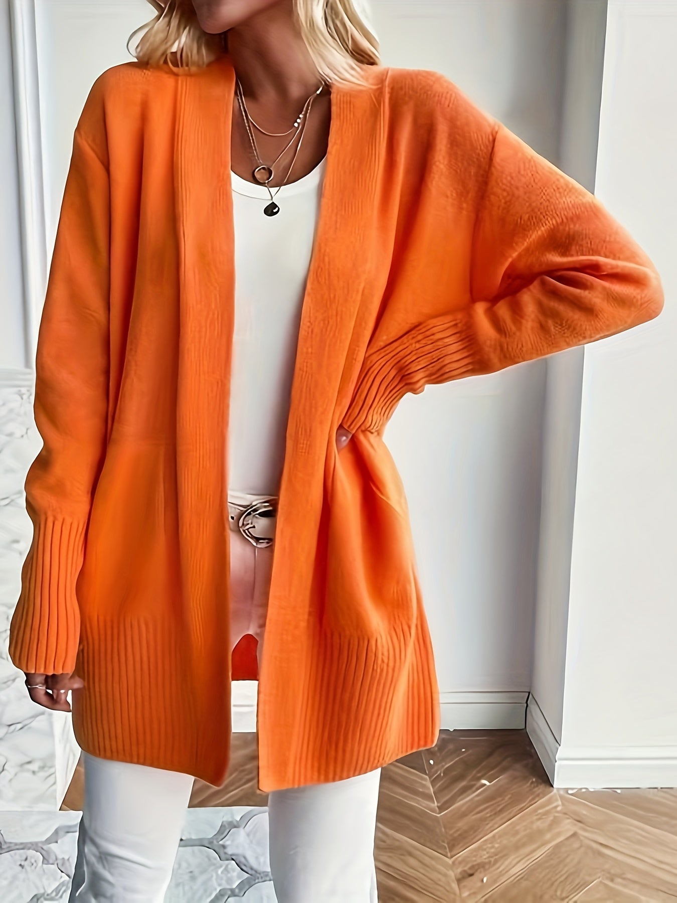 Cozy Knit V-Neck Cardigan