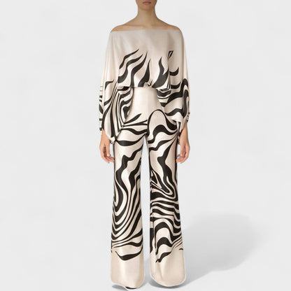 Vibrant Elegance Two-Piece Set