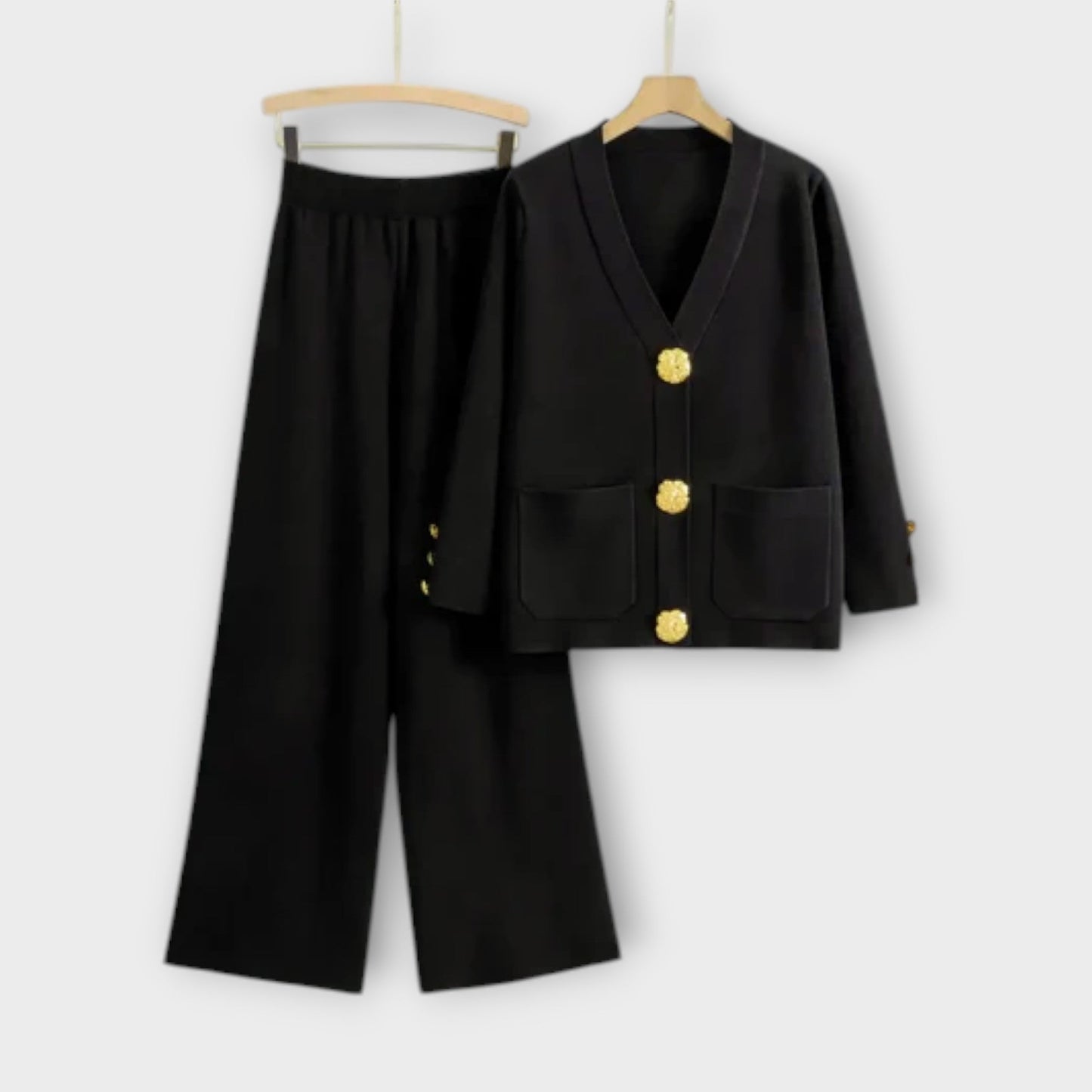 Classic Two-Piece Set – Effortless Elegance for Any Occasion
