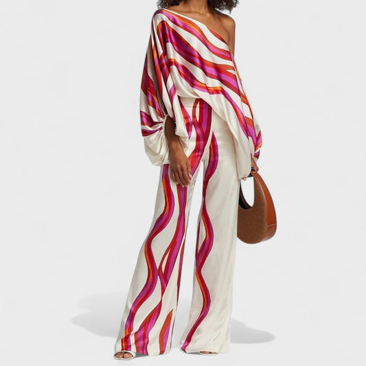 Vibrant Elegance Two-Piece Set