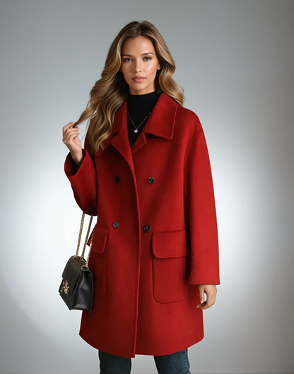 Chic Wool-Blend Coat