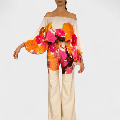 Vibrant Elegance Two-Piece Set