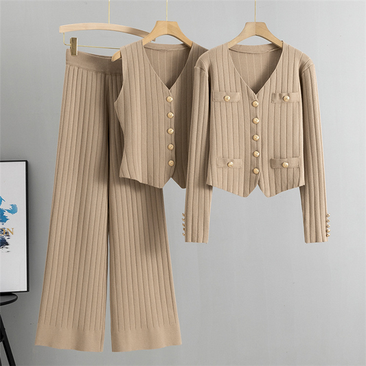 Elegant 3-Piece Women's Suit Set