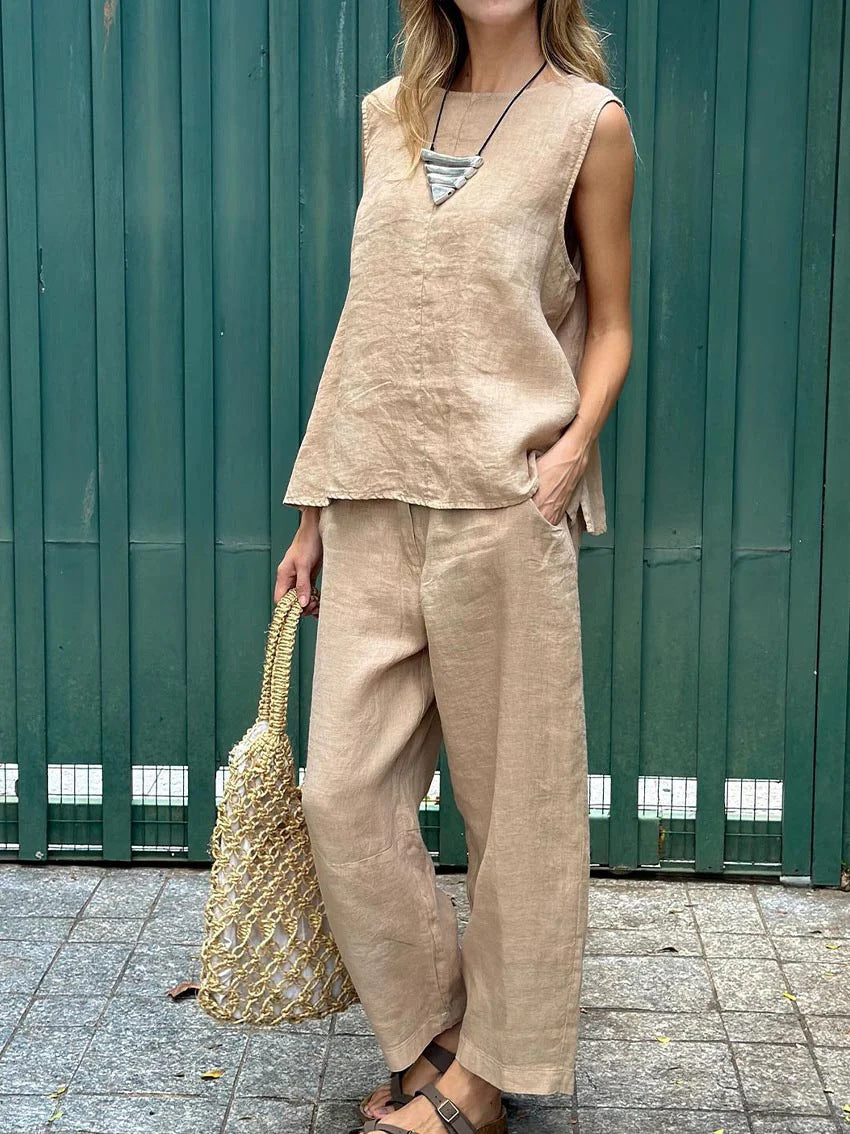 Comfortable Two-Piece Summer Set