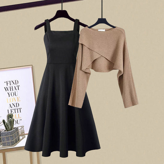 Elegant Knit Dress Set