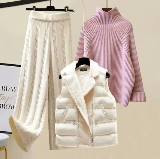 Elegant 3-Piece Women's Suit Set