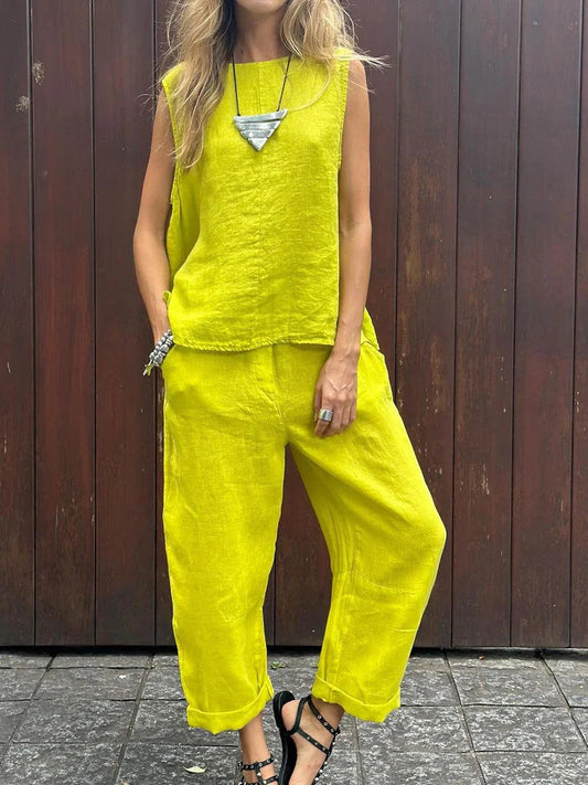 Comfortable Two-Piece Summer Set