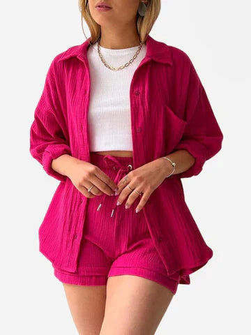 Cotton Two-Piece Set