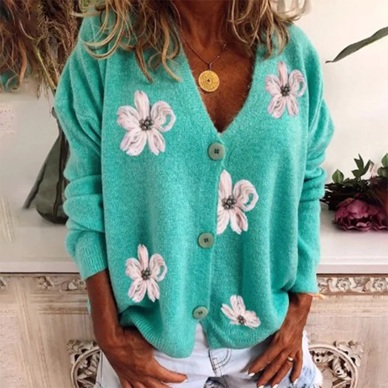 Spring Printed Sweater