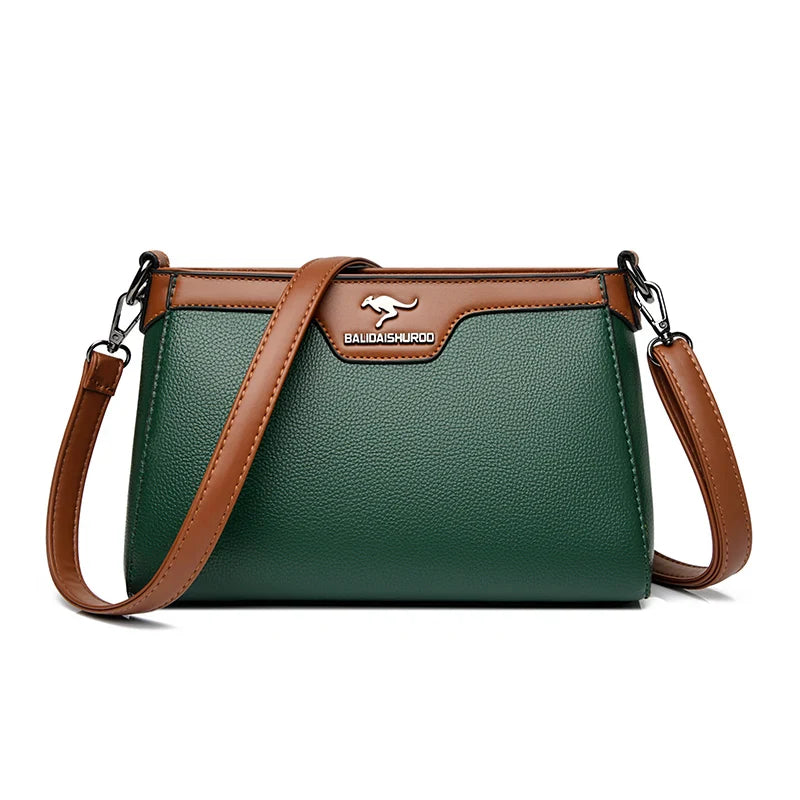 Two-Tone Crossbody Bag