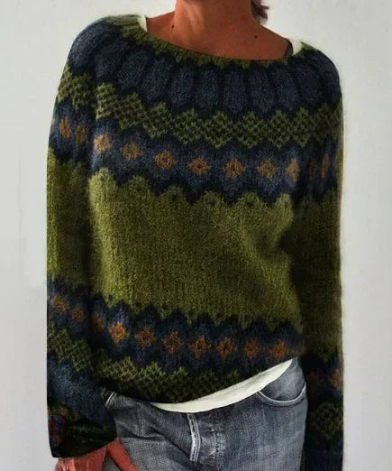 Stylish Printed Sweater