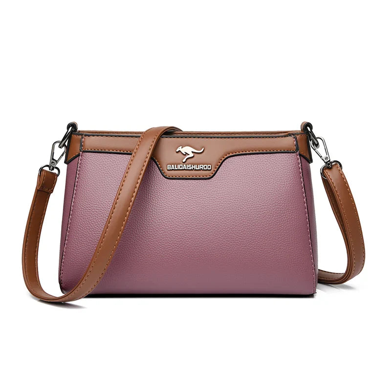 Two-Tone Crossbody Bag