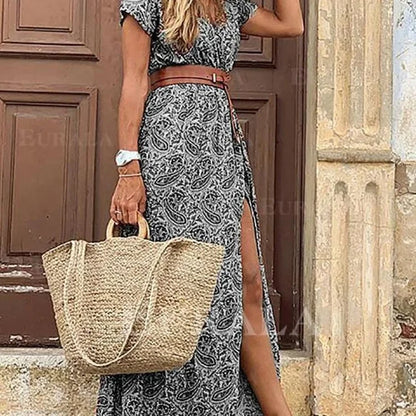 Elegant Bohemian Maxi Dress