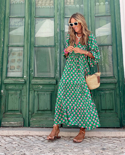 Long Bohemian Dress
