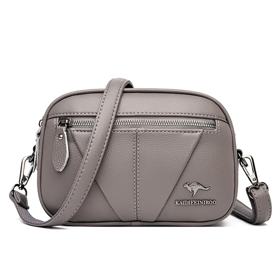Compact Zip Crossbody
