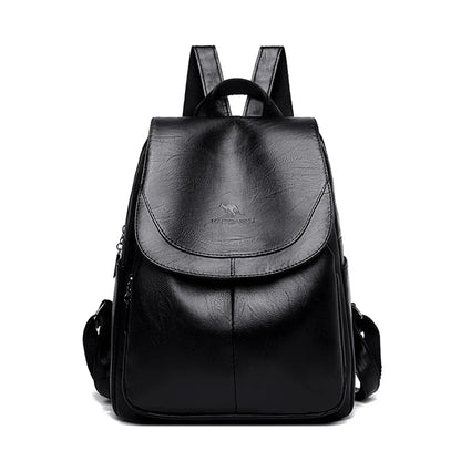 Vintage Leather Backpack