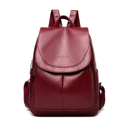 Vintage Leather Backpack