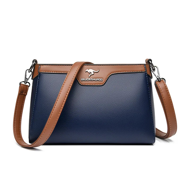 Two-Tone Crossbody Bag