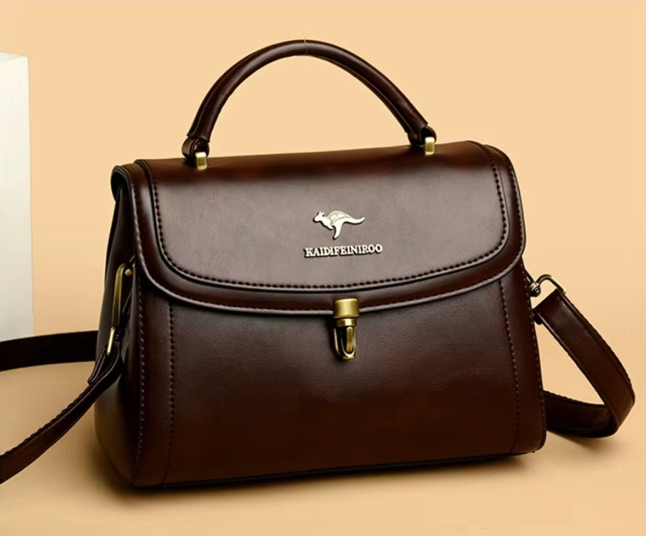 Structured Top Handle Bag
