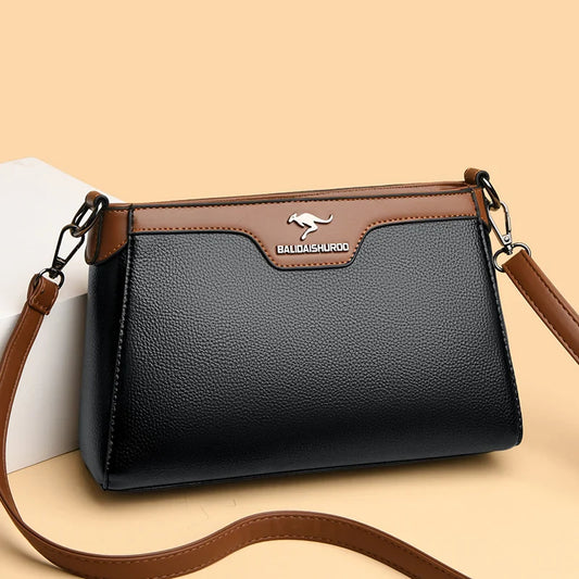 Two-Tone Crossbody Bag