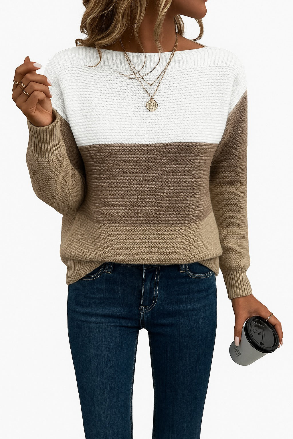 Ombre Knit Jumper