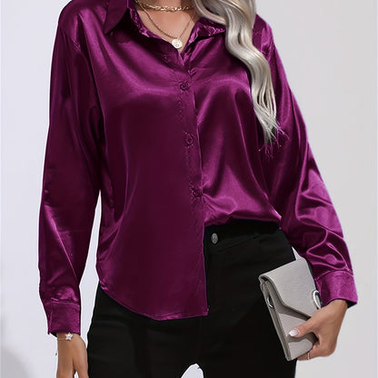 Long Sleeve Lapel Shirt