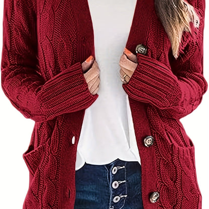 Vintage Cable Stitch Cardigan