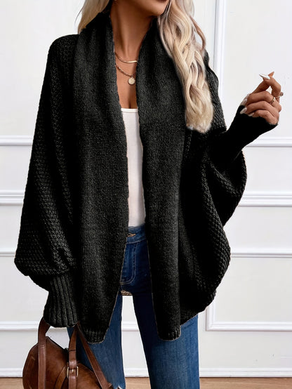 Batwing Sleeve Cardigan Blazer
