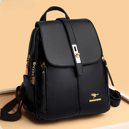 Vegan Leather Backpack