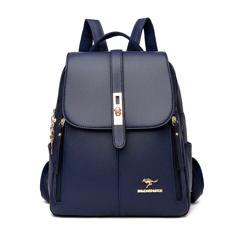 Vegan Leather Backpack