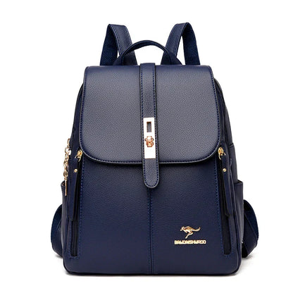 Vegan Leather Backpack