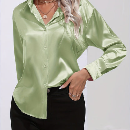 Long Sleeve Lapel Shirt