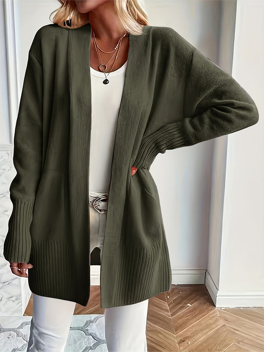 Cozy Knit V-Neck Cardigan