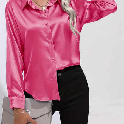 Long Sleeve Lapel Shirt