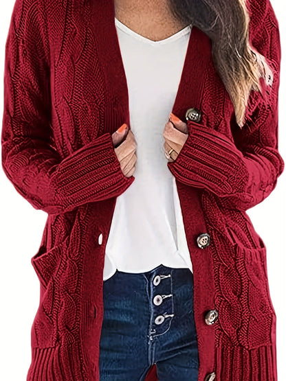 Vintage Cable Stitch Cardigan