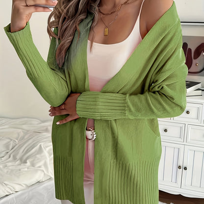 Cozy Knit V-Neck Cardigan