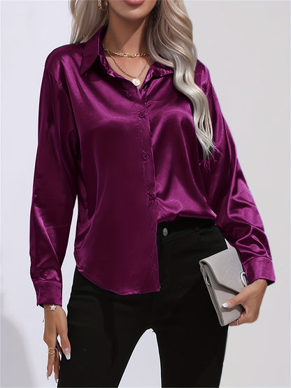 Long Sleeve Lapel Shirt